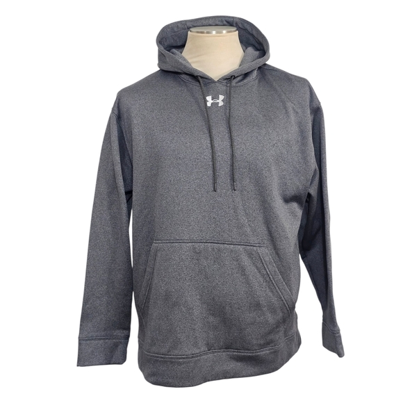 Under Armour Men's Charcoal Hoodie - Picture 1 of 8